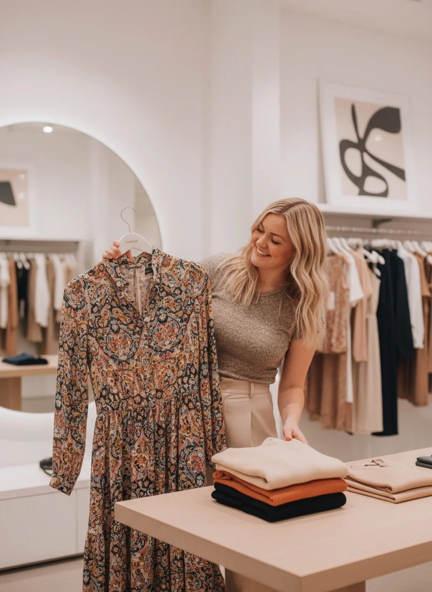 Boutique de moda - Personalidad estilosa, segura y expresiva